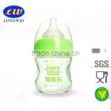 120ml Clear Baby Feeding Milk Bottle Glass Baby Bottle thumbnail-2