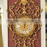 Home Decoration Wall Clock, Brass Hanging Wall Clock, Gold Plated Wall Mounted Clock thumbnail-2