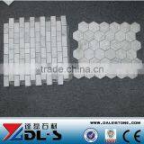 Best Natural White Stone Mosaic Tile From Mosaics Manufactory thumbnail-1