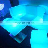 LED Remote Rectangle Tea Table/ Hot Sell LED Rechargeable Rectangle Coffee Table/LED Outdoor Lawn Rectangle Cocktail Table thumbnail-2