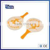 Wave Runner Beach Rackets Set Paddle Racket Tennis Wooden Beach Summer Sports