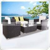 Outdoor Patio Furniture Rattan Sofa Set Sectional With Cushions thumbnail-2