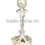 White Decorative Metal Candle Stand thumbnail-1