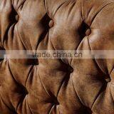 Luxury Classic Living Room Furniture Tufted Vintage Sectional Sofa Set thumbnail-2