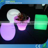 Flash rgb full color led cube stool night light decoration GKC-040RT