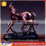 Large wild bronze mother and cub horse sculpture NTBA-001LI