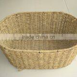 Folding Seagrass Storage Baskets thumbnail-1