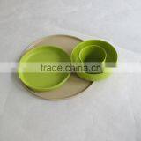Welcome Eco-friendly Biological Bamboo Fiber Dinner Set thumbnail-2