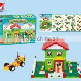 3d plastic building blocks toys 587pcs multi-function kids toys educational blocks