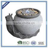 Garden Snail Water Fountain Statue Garden Fountain thumbnail-1