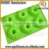 Food Grade Flower Shape Silicone Cupcake Mold Flower Silicone Muffin Mold Silicone Baking Molds thumbnail-3