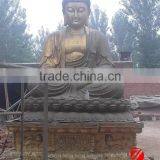 Metal Large Sitting Buddha Sculpture Made From Factory thumbnail-1