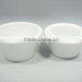 White Solid Melamine Sauce Dish thumbnail-1