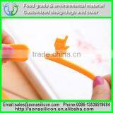 New Design Hot Sell Silicone 3d Christmas Bookmarks thumbnail-1