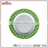 2015 Polka Dot Design Cheap Dining Hot Sale Melamine Plate thumbnail-1