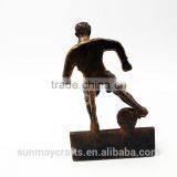 Wholesale Custom High Quality Polyresin Fantasy Football Trophy Statue for Sale thumbnail-5