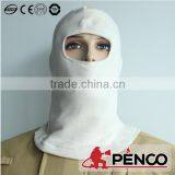 Fire Hood Nomex Woven Fabric Mata-aramid Head Protection White CE EN3911 Eye Protection thumbnail-1