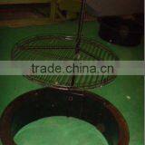 Black,high-tempeature,non-toxic Enamel Fire Pit Ring Grill thumbnail-1