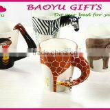Creative Painting 3d Mug Ceramic Coffee Cup & Ceramic Mug Cup thumbnail-2
