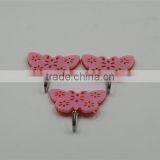 Best Saling Butterfly Pattern Decorative Animal Wall Hooks thumbnail-3