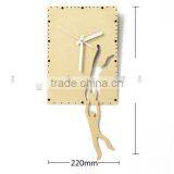 2016 Customized Wooden Fancy Clock For Decoration thumbnail-1