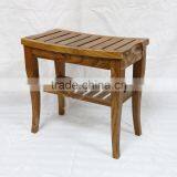 High Quality Teak Wood Stool thumbnail-1