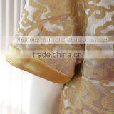 Pink/Rich Floral Pattern Sweat Steaming Clothes V-Neck Jacquard Family Pajama Set Short Sleeve Women Pajamas thumbnail-6