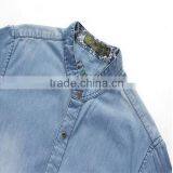 2015 New Men Slim Casual Short Sleeve Shirt,men Casual Floral Printing Shirt,fancy Casual Shirt thumbnail-5