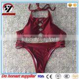Full Open Fashion OEM Sexy Triangle Swimwear Bikini thumbnail-4