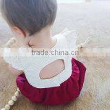 2017 Summer Style Baby Girls Romper Short Sleeve Small Dot Newborn Baby Girls Clothing thumbnail-2