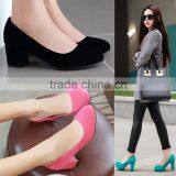 GZY Fashionable Cheap Casual Shoes High Heel Lady Shoes Wholesale Guangzhou Factory Top 10 Brand Stock Lots Mul-ti Colors 2017 thumbnail-2