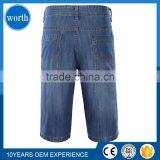 Men Summer Loose Denim Fashion Design Cheap Jean Shorts thumbnail-2