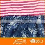 Children Wear Striped Cotton Baby Girl Dress thumbnail-3