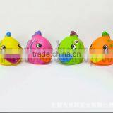Big Mouth Rubber Fish, Baby Rubber Fish Toy , Baby Fish Bath Toy thumbnail-1