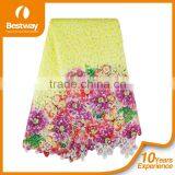 2015 High Quality New Fashion Design African White Guipure Lace Fabric CP0033-1 For Party thumbnail-2