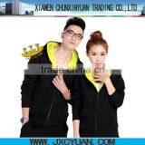 Fashion Custom Zipper up Cotton Hoodies/sweatshirt With Pocket Made in China thumbnail-1