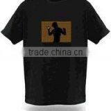 Latest New Design el Sound Actived T-shirt for 2013 thumbnail-1