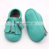 Top Selling Leather Baby Shoes Soft Sole Moccasin Designer Kids Shoes thumbnail-4