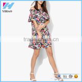 Summer Advanced Fashion Popular Apparel Clothing 2016 Cross Collar Dresses
