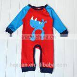 Baby Long Sleeve Rompers Newborn Babnew Design 100% Cotton Plain Long Sleeves Baby Rompers Newborn Summer Clothes thumbnail-4