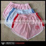 Fashion Monogrammed Seersucker Running Shorts thumbnail-5