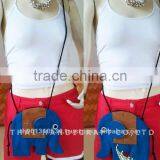 Thai Handmade Shoulder Bag Elephant Bag thumbnail-1