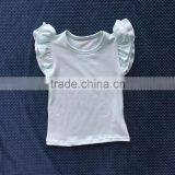 DYJ-118 Fashion2016 Kids Baby Girls Fly Sleeve T-shirts Short-sleeved T-shirt Princess thumbnail-4