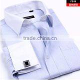 100%Cotton High Quality Men Wedding Dress Business Slim Fit Shirts For Men Long Sleeve thumbnail-4
