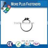 Made in Taiwan Stainless Steel German Type Hose Clamp Small Hose Clamps Oval Shaped thumbnail-5