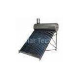 250L 30 Tubes Low Pressure Pre-Heating Solar Water Heater With Copper Coil inner Tank