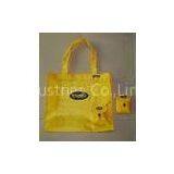Customized Recycle RPET Bags, Yellow PP Woven Fabric Shopping Bag thumbnail-1