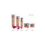 Crystal White Glass Cosmetic Jars And Bottles 100ml With Orifice Reducer Plug thumbnail-1