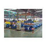 13 Stations Trapezoid Wall Panel Roll Forming Machine With 1.2 Inch Single Chain Drive