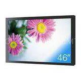 High Brightness Security LCD Monitor black 46 Inch 1080I / 1080P